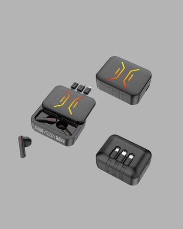 Powerbank’lı Bluetooth 5.3 Kulaklık – Kablolu/Kablosuz Kullanım, Dokunmatik ve Uzun Pil Süresi -