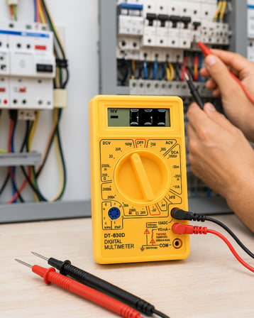 Dijital Ölçü Aleti LCD Ekranlı XUCZZZMULTİMETRE-4-1