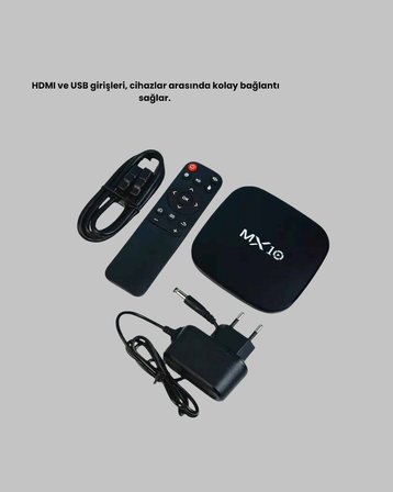 Android 4K TV Box – Wi-Fi, Bluetooth, Dolby Ses, 60 FPS Ultra HD -