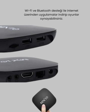 4K Ultra HD TV Kutusu – 8 GB Hafıza, Google Asistan, Chromecast, Dolby Destekli