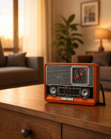 Vintage Radyo Nostaljik Tasarım XUCZZZNOSTALJİK1647RADYOOO-3