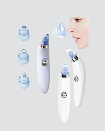 5 Kademeli Vakumlu Gözenek Temizleyici - Su Geçirmez ve Taşınabilir Siyah Nokta Cihazı