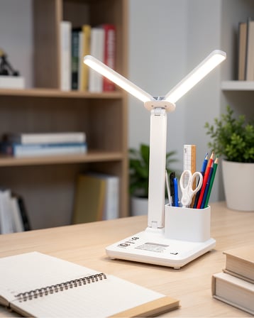LED Işıklı Masa Lambası Göz Yormayan Kısılabilir XUCZZZTD003-1-1