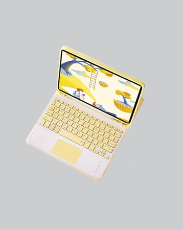 Bluetooth Kablosuz Klavye – İnce Slim Model, Tablet ve Akıllı TV Uyumlu, Sessiz Tuşlu Taşınabilir Klavye -