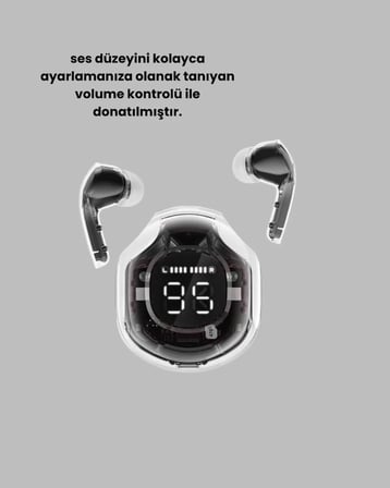 Kablosuz Şarj Destekli Hafif ve Güçlü Kulaklık