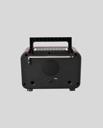 Şömine Efektli Solar Hoparlör Bluetooth 5.3 Radyo AUX USB TF Destekli