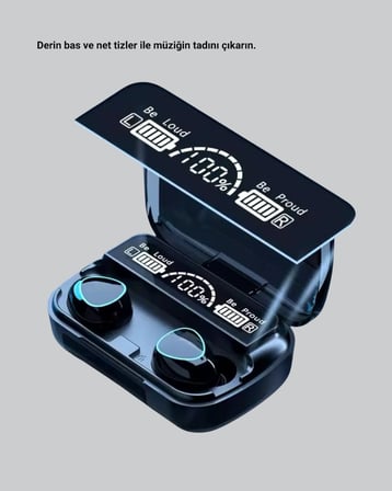 Kablosuz Bluetooth Kulaklık 5.1 Uzun Pil Ömrü Gürültü Engelleme -
