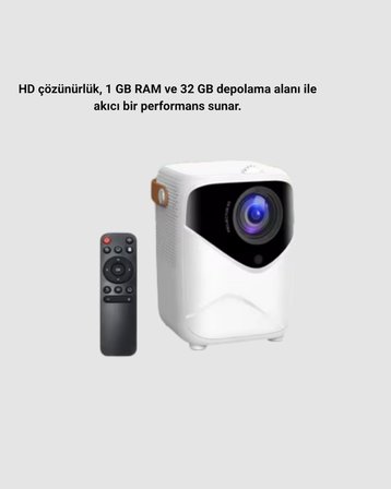 Ultra HD Android TV Kutusu 32GB Depolama USB HDMI Fan Sistemli -