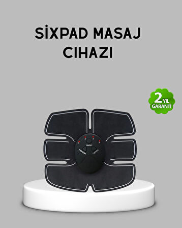 EMS Göbek ve Kol Kas Uyarıcı Cihaz 6 Modlu Elektronik Vücut Şekillendirici