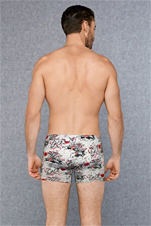 Erkek  Baskılı Boxer