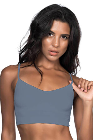 ANTRASİT   Soft İp Askı Büstiyer