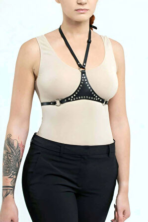 Elbise Üstü Deri Aksesuar, Tshirt Üzeri Deri Aksesuar