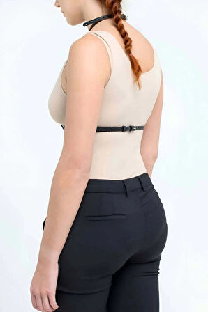 Elbise Üstü Deri Aksesuar, Tshirt Üzeri Deri Aksesuar