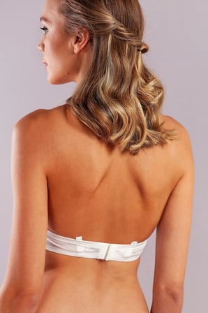 Golshan Gabrıella Balconette Foam Cup Bra, Ekru Konforlu ve Şık Sütyen, Strapless