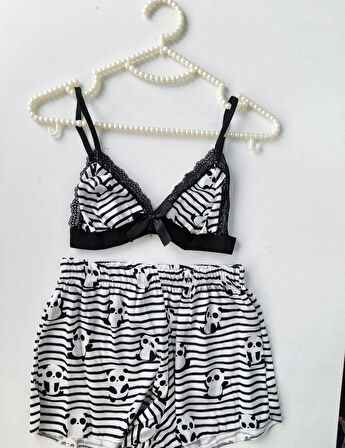 Şortlu Sexy Takım Pijama Takımı