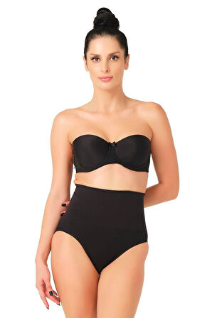 SİYAH   Double Düşük Bel Slip Korse