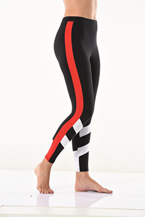 Şeritli Kadın Tayt