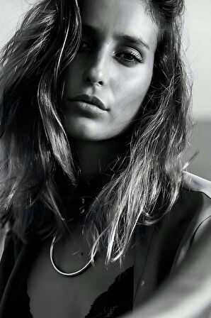 Büyük Halka Detaylı Şık Choker