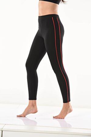 Şeritli Kadın Tayt