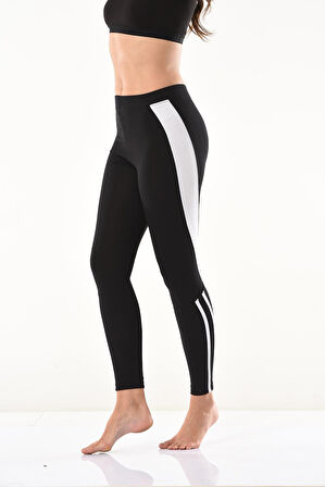 Şeritli Kadın Tayt