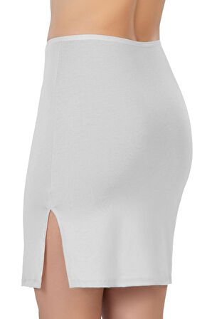 BEYAZ    Cotton Midi Jupon