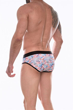 Erkek Desenli Slip
