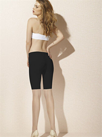 Likralı  Şort Korse