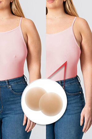 STANDART MI  Silikon Göğüs Ucu Bandı (Nipple Pad)