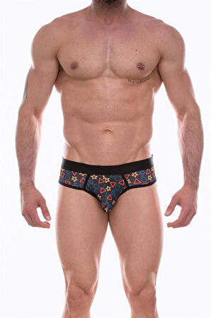 Erkek Desenli Slip