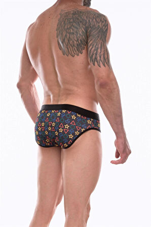 Erkek Desenli Slip