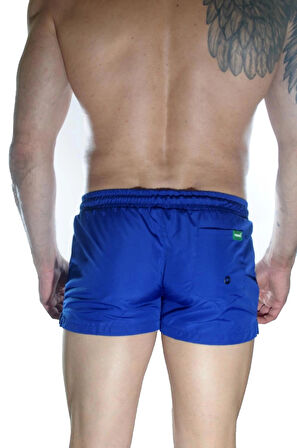 Erkek Mavi Mini Mayo Short
