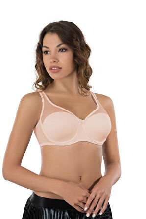 VİZON  B Pedli Tül Toparlayıcı Sütyen