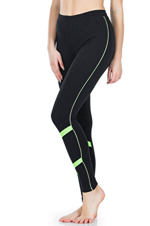 Şeritli Kadın Tayt