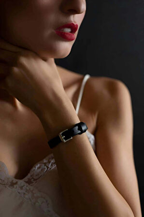 Deri Bileklik, Şık  cm Deri Bileklik