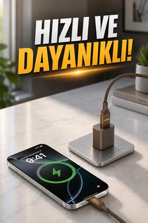 Şarj Kablosu Usb to Lightning Data Kablo U18 Teknolojik Ürün Ekipman Günlük Aksesuar