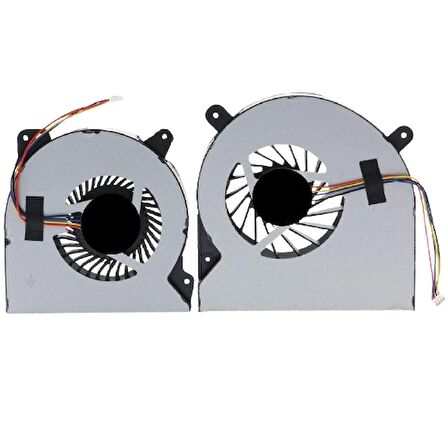 Asus G750J, G750JH, G750JM, G750JS, G750JW, G750JZ Uyumlu Fan 5v Soğutucu Sağ ve Sol