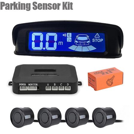 Türkçe Konuşan Park Sensörü Digital Ekran+Ücretsiz Kargo