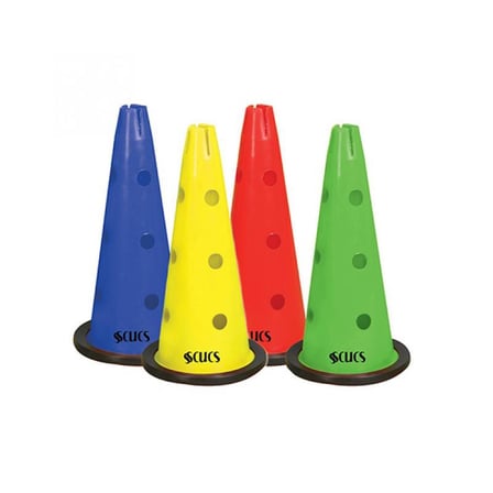 Premium SCX-1103 Antreman Hunisi 40 cm Delikli SC-10593 Hokey Koşu Futbol