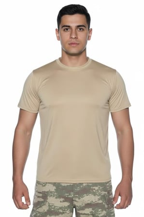 Özel Üretim Hava Alan Günlük Kullanım Single Sword Kısa Kol Microfiber T-Shirt Fanila