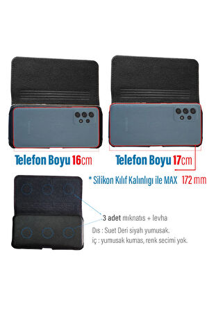 Poco X4 GT - X4 Pro 5G Kemer Kılıfı Bele Takılan Kemer Kılıf Dik