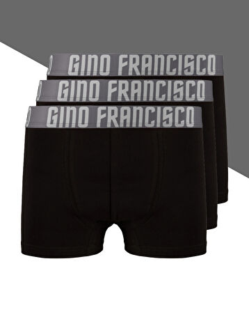 GRİ Premium Kutulu 3'lü Erkek Boxer