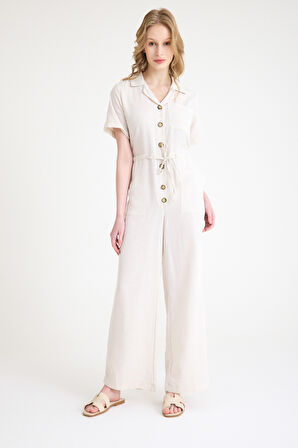 Keten Günlük Tulum