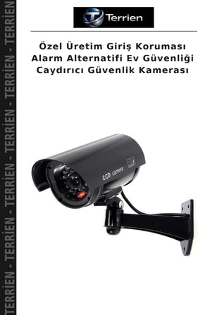 Özel Üretim Giriş Koruması Alarm Alternatifi Ev Güvenliği Caydırıcı Güvenlik Kamerası