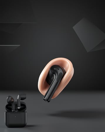 TWS Pro 5 Bluetooth Kulaklık 3D HD Ses ve Gürültü Engelleme
