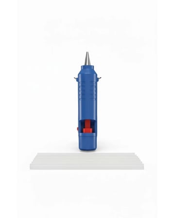 Hobi ve Tamir İşleri İçin 60 W Silikon Tabancası 11 mm 5 Silikon Hediyeli