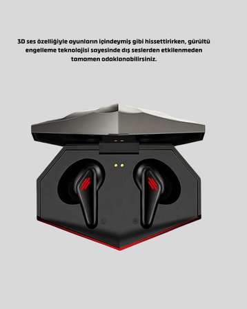 Bluetooth Kulaklık 45 ms Ultra Düşük Gecikme