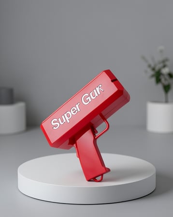 Para Saçma Makinesi Kırmızı Model XXUCZZZSUPERGUN-1-1