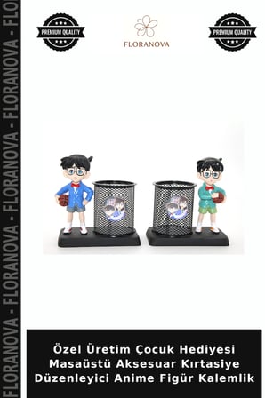 Özel Üretim Çocuk Hediyesi Masaüstü Aksesuar Kırtasiye Düzenleyici Anime Figür Kalemlik