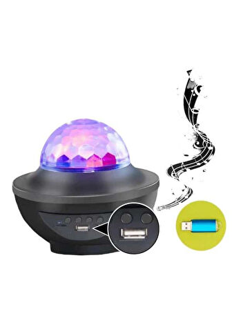 Güçlü Ses Kalitesiyle Bluetooth Hoparlör - X Y 918 LED Projeksiyon