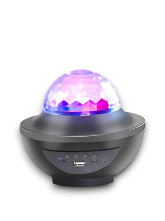 X Y 918 LED Projeksiyon - Taşınabilir Bluetooth Hoparlör, Yüksek Ses Gücü